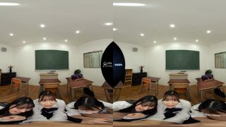 AQUBE-055 【VR】無邪気でちっちゃいクラスメイトが陰キャな僕のチ〇ポにわらわら群がってきた-4