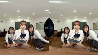 AQUBE-055 【VR】無邪気でちっちゃいクラスメイトが陰キャな僕のチ〇ポにわらわら群がってきた-8