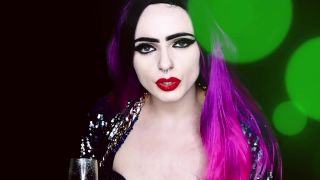 xxx video clip 39 latex femdom Empress Poison – Stay in and CHUG, jerkoff encouragement on fetish porn-1