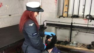 adult clip 32 Goddess Vivienne L’Amour – Brutal Prison Spitroast | pegging | anal porn hairy femdom-1