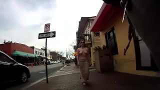 Girl_Walking_Topless_around_Town-9