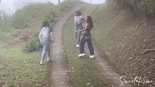 Horny Friends Undress Me In Public To See My Ass, Tits And Pussy-4