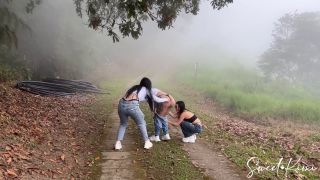 Horny Friends Undress Me In Public To See My Ass, Tits And Pussy-6