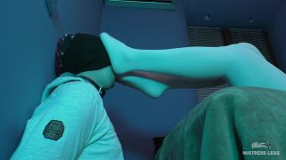 Mistress Legs in Video - Foot Domination In Black And Whi...-3