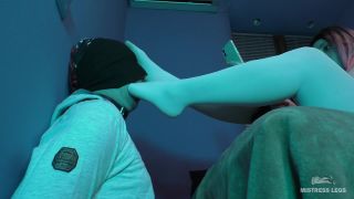 Mistress Legs in Video - Foot Domination In Black And Whi...-4