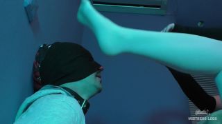 Mistress Legs in Video - Foot Domination In Black And Whi...-5