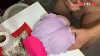 [GetFreeDays.com] Silicone Fake Ass with Shorts and Pink Panties Adult Clip May 2023-0