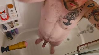 Fleshlight Cum So how fucking my fleshlight in the shower-3