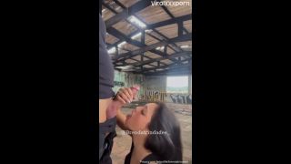 Blowjob porn Brenda Trindade Sucking Dick and Fucked at Outdoor Video Brenda Trindade-3