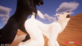 [GetFreeDays.com] Two Wolf Furries in HeatSiri x RezirWildlife3D Porn Porn Video June 2023-4