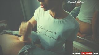 online adult clip 17 Handjob and Big Cumshot in Mouth – Natali Fiction on handjob porn -6