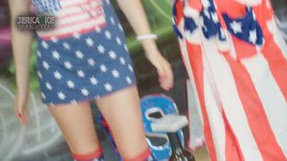 Ember Snow,Kate Bloom,Aliya Brynn - erkaoke - Aliya Brynn, Kate Bloom, and Ember Snow Celebrate 4th Of July The Sexiest Way Possible - L-9