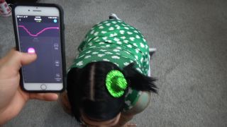 Gaberiella Bbw Public St Patty Day LUSH Toy - Blowjob-7