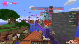 [GetFreeDays.com] When Things Get Hard in Minecraft Skywars - Intense Minecraft Gameplay Porn Clip July 2023-0