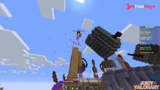 [GetFreeDays.com] When Things Get Hard in Minecraft Skywars - Intense Minecraft Gameplay Porn Clip July 2023-8