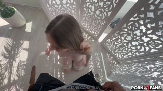 Itsluv  cum swallow Itsluv's Pussy Destroyed By Huge BBC Porn Video-1