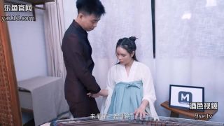 Asianmania Zhang Yunxi - Erotic Guzheng Master / Tight Shot Unprovoked Fifty Strings - BlowJob-0