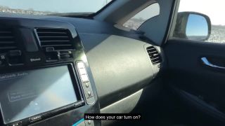 online video 40 MarySlava - HOT PUBLIC SEX IN A CAR - in the middle of the winter field , hardcore lesbian videos on amateur porn -1