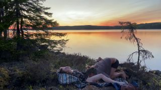 Sessa Skye,RosenbladX - Love at a Lake in the Sunset - RosySky - 4K 30fps-2
