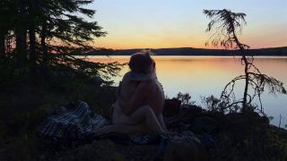 Sessa Skye,RosenbladX - Love at a Lake in the Sunset - RosySky - 4K 30fps-4
