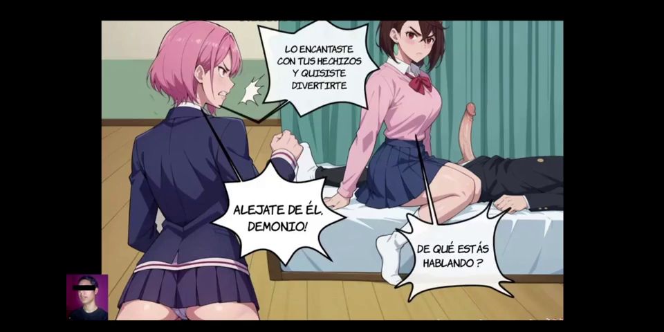Threesome Aira Shiratori y Momo Ayase montan la enorme verga de Okarun - Dandadan Hentai