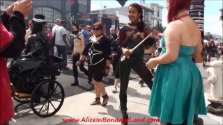 Aliceinbondageland com H265Folsom Street Fair Sissy Handjob Public Humiliation-0