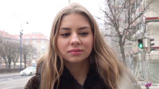 GERMAN_SC0UT - First Anal Sex For Curvy All Natural Julia At Street Pick Up For Cash - Shaved-1