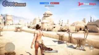 [GetFreeDays.com] Princess Leia - StarWars Battlefront 2 Adult Stream April 2023-0