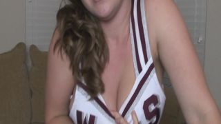 online video 3 Manipulative Cheerleader (Jerkoff & CEI encouragement), dirty fetish on cumshot -5