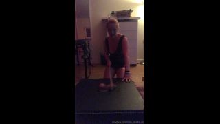 Your Mistress - mistress sandra () Mistresssandra - cock cane on trample box 05-06-2019-1