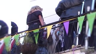 Vintage Mardi Gras Home Video With Some Flashing Public-8