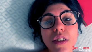 POV After the BLOWJOB and jealousy, to calm down she CAME 3 times-4