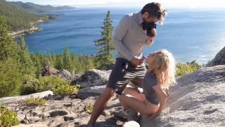 Jill Palmer - Suck And Fuck on the Rocks Full HD - Public sex-9