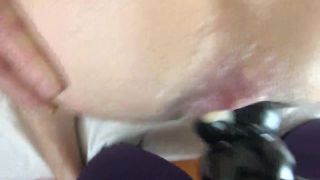 Homemade hard pegging by a large strapon Video Sex Downl...-8