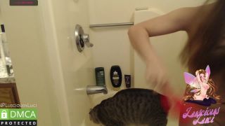 online clip 30 LusciousxLuci – 2021.1.10 cam shower show on pov underwear fetish-1