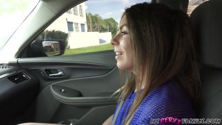 Alex Blake - Blackmails A Cute Student And Fucks Her In His Car Full HD - Young teen-0