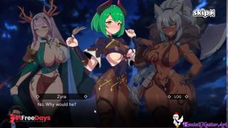str8 Wild 3some with beasty girls Waifu Shop 69 WHentaiMasterArt-4