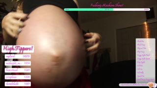 [PreggosSex.com] Nessalovesyoumore - Pregnant Camshow 1-7