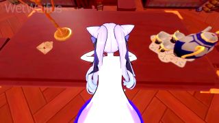 Wet Waifus - Keqing wants to have Sex all Night Long - Genshin Impact Hentai-9