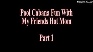 Pool Cabana Fun With Friends Hot Step-Mom Part 1 - WCA Productions - Harley Hazel,  on handjob porn -1