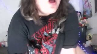 VioletWitchy - Chubby Girlfriend Jerks you off-5
