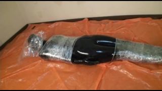 7112 Captive Rubber Girl Restraint Breathing Control W Blame-9