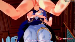 Layla blow job sex on Jeans Office  1  Genshin Impact  Full and POV on patreon Fantasyking3-5