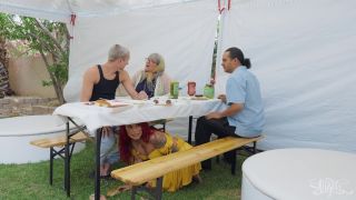 Foxxy, Theo Brady Love-In At Cookout - Ass licking-2