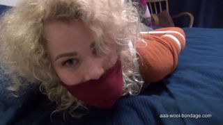 Helena Hogtied Woolbondage | bound | femdom porn hot femdom pegging-1