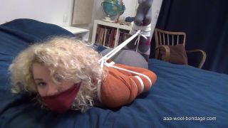 Helena Hogtied Woolbondage | bound | femdom porn hot femdom pegging-4