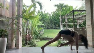 Miss Orion Missorion - stream started at am morning in bali yoga stretching 22-08-2022-4