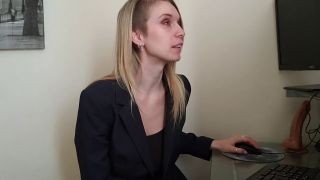 Lexi Snow Caught Being A Sissy At Work (Femdom porn)-1