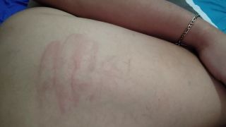 6261 My Black Bull Fucks Me And Creampies Me With My Thong As...-9