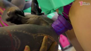 Ass Fuck And Sex Toy Frenzy with Tattooed Beauties Anuskatzz Alessa La Strange Miss Flora Lily Lu ZFilmzoriginals (Anal porn)-6